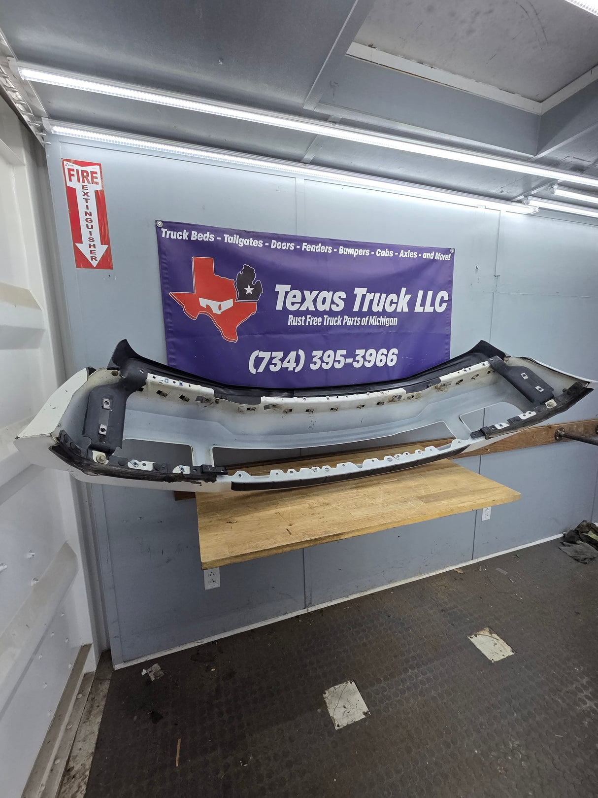 2017-2019 Ford Super Duty F450 F550 Front Bumper - Painted