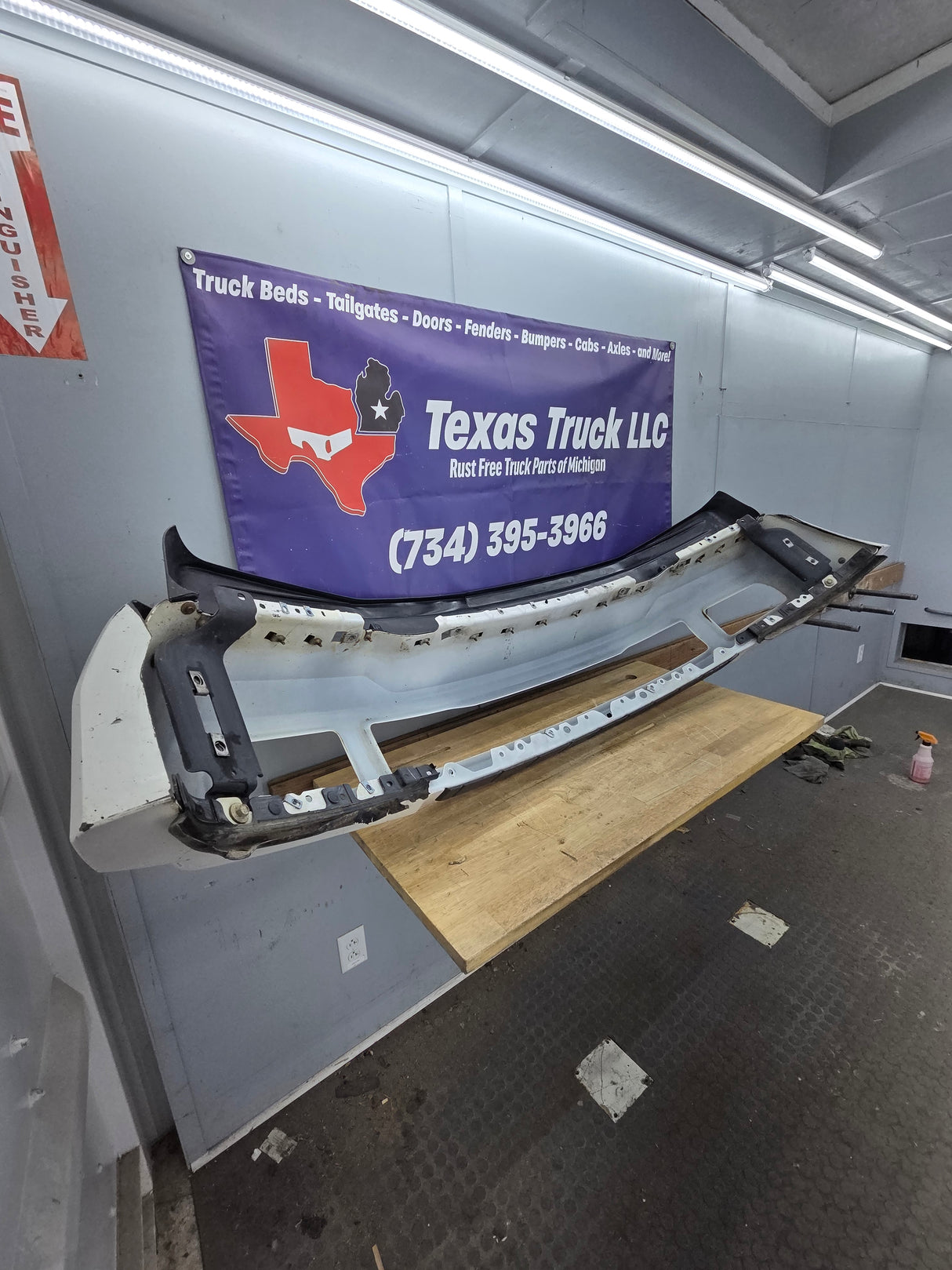 2017-2019 Ford Super Duty F450 F550 Front Bumper - Painted