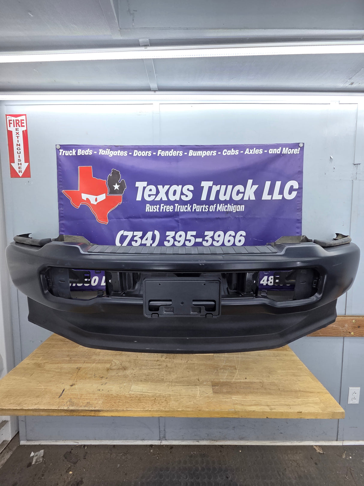 2023-2025 Ford Super Duty F250 F350 Front Bumper - Black