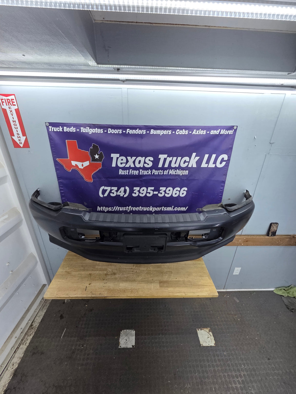 2023-2025 Ford Super Duty F250 F350 Front Bumper - Black