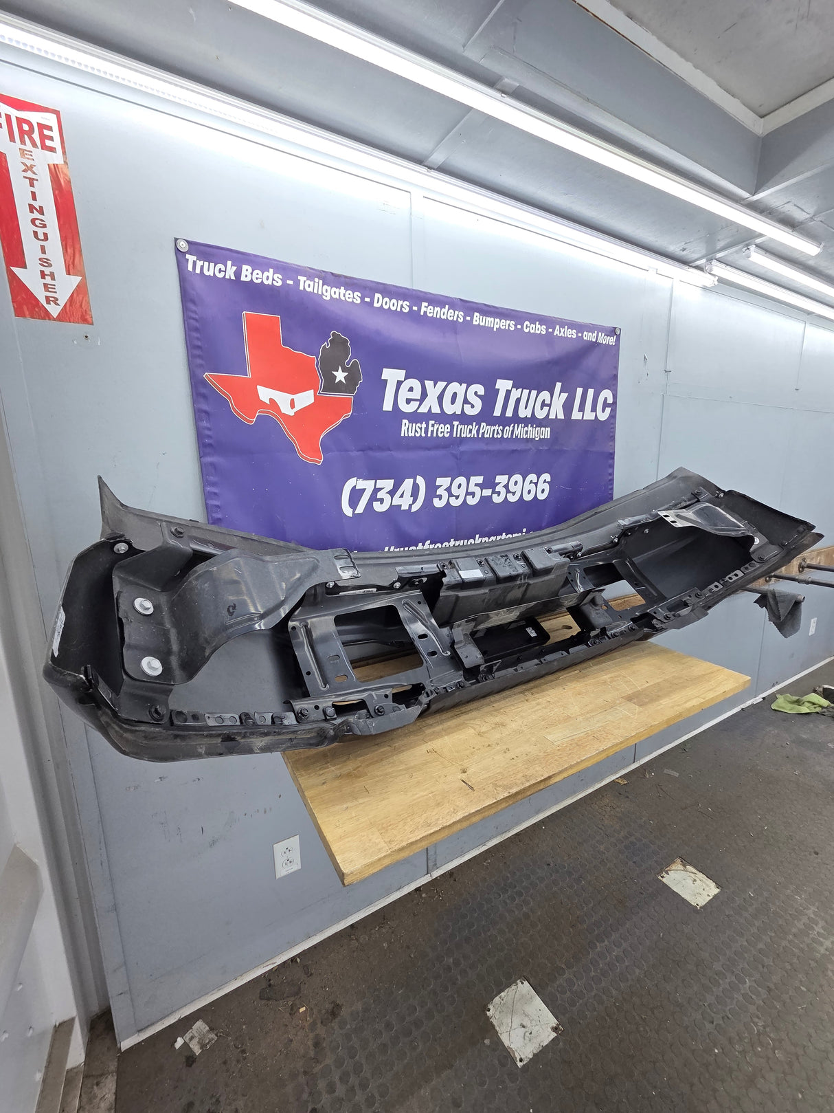 2023-2025 Ford Super Duty F250 F350 Front Bumper - Black