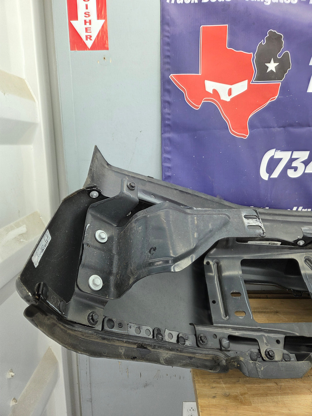 2023-2025 Ford Super Duty F250 F350 Front Bumper - Black