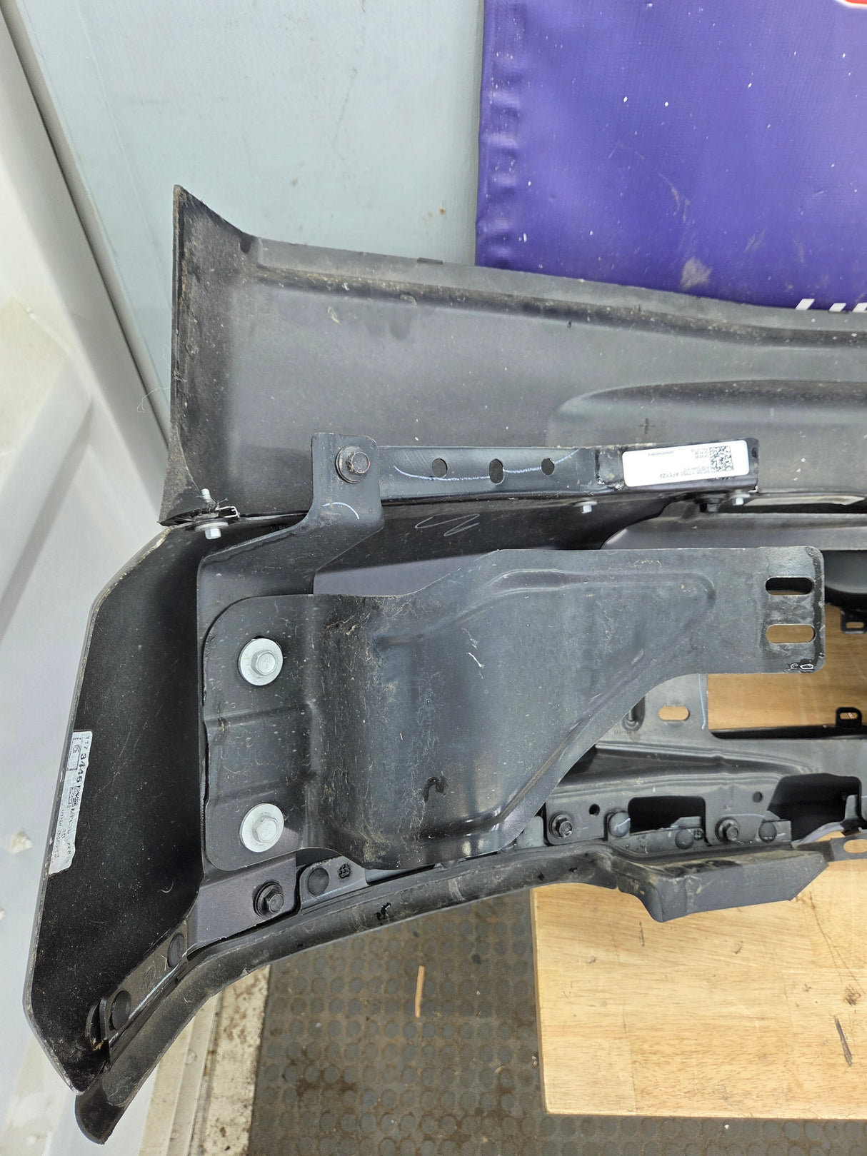 2023-2025 Ford Super Duty F250 F350 Front Bumper - Black