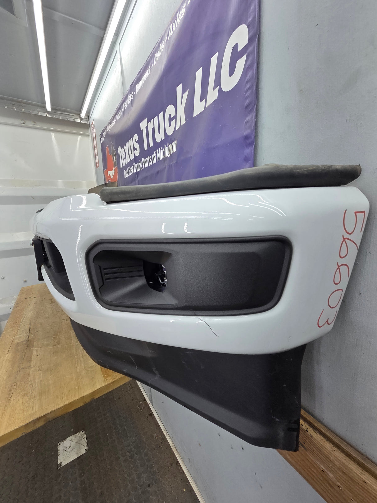 2023-2025 Ford Super Duty F250 F350 Front Bumper - White