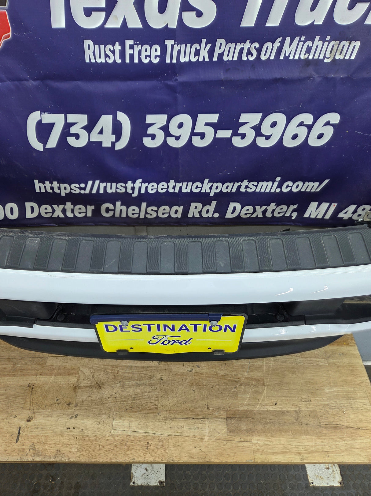 2023-2025 Ford Super Duty F250 F350 Front Bumper - White