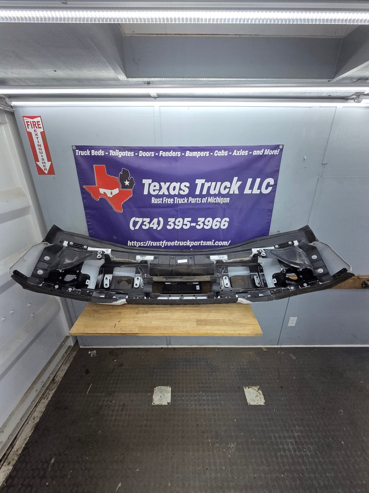 2023-2025 Ford Super Duty F250 F350 Front Bumper - White