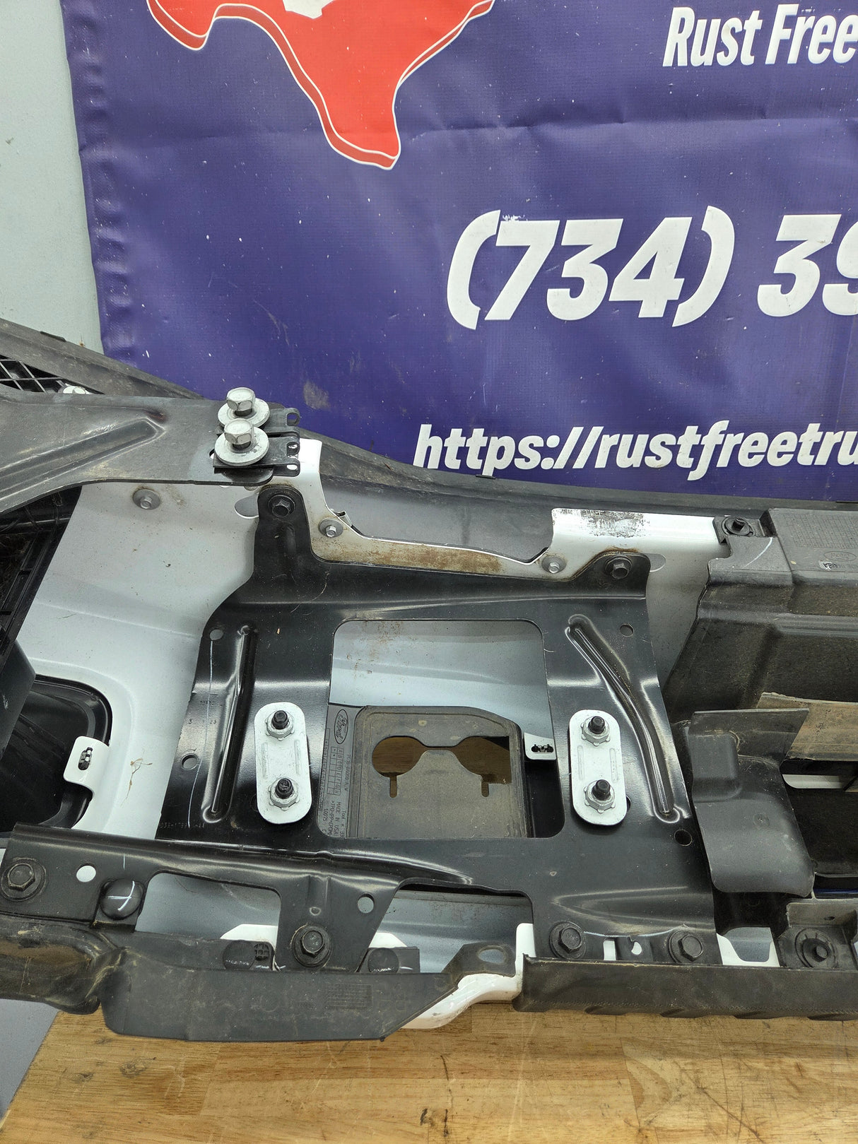 2023-2025 Ford Super Duty F250 F350 Front Bumper - White