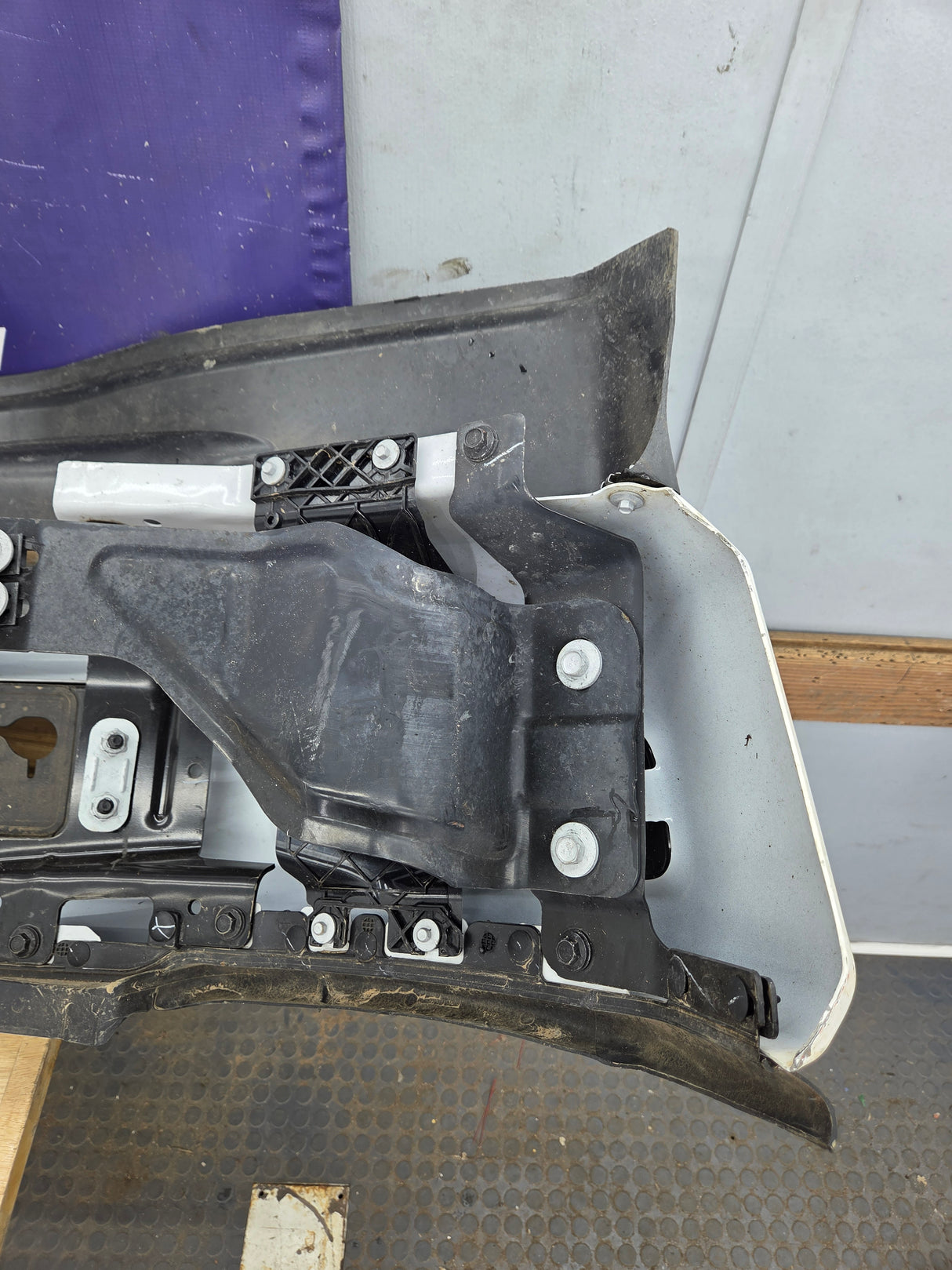 2023-2025 Ford Super Duty F250 F350 Front Bumper - White