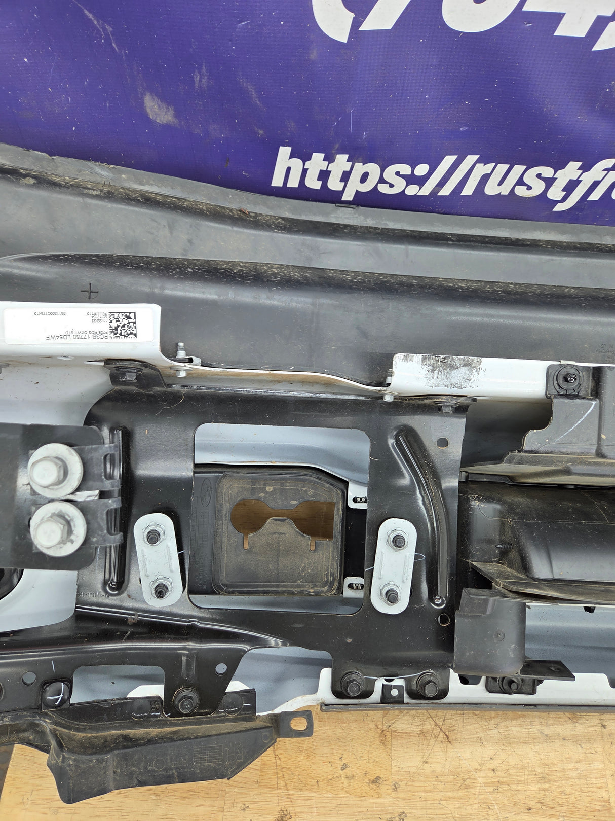 2023-2025 Ford Super Duty F250 F350 Front Bumper - White