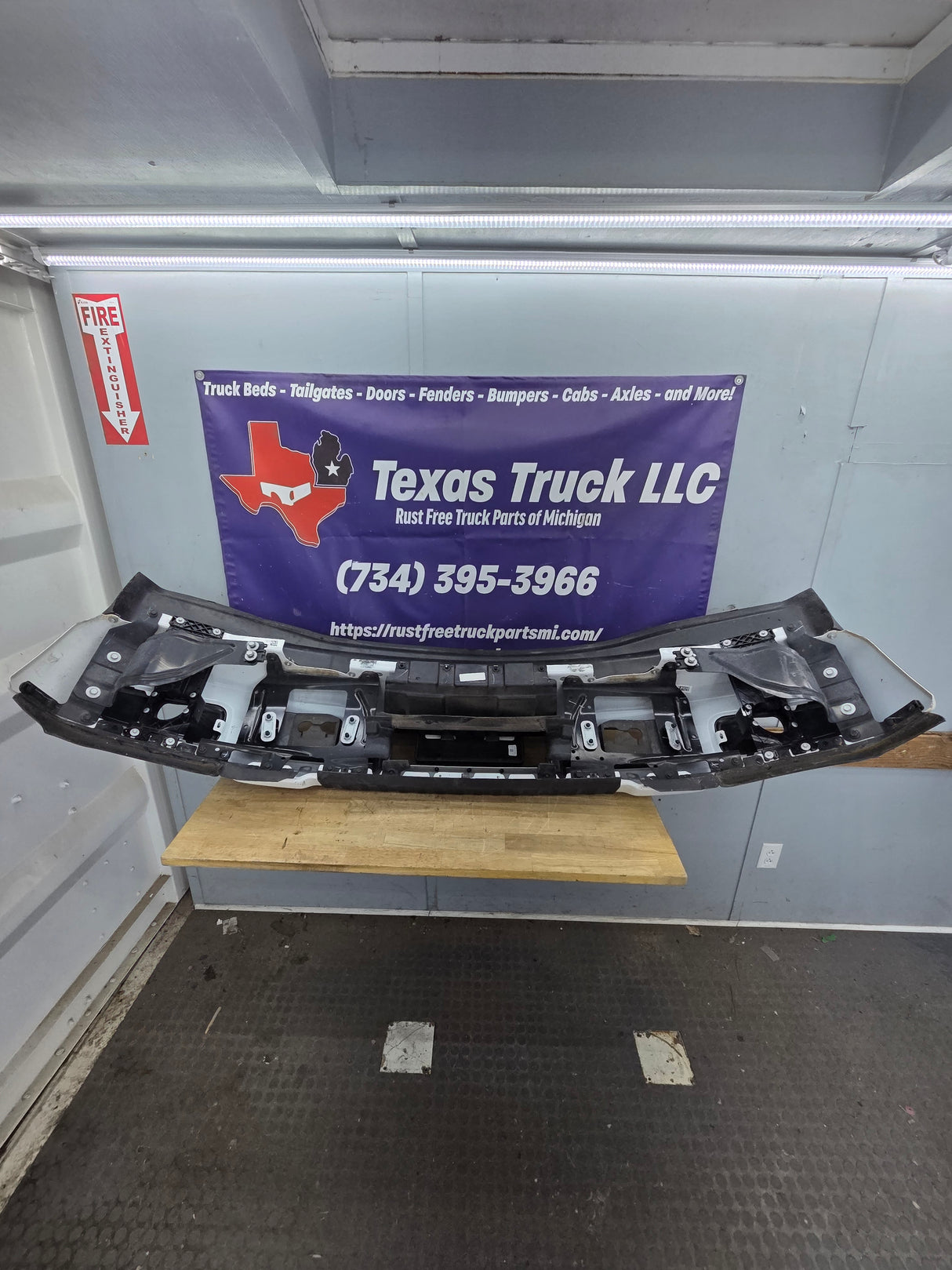 2023-2025 Ford Super Duty F250 F350 Front Bumper - White