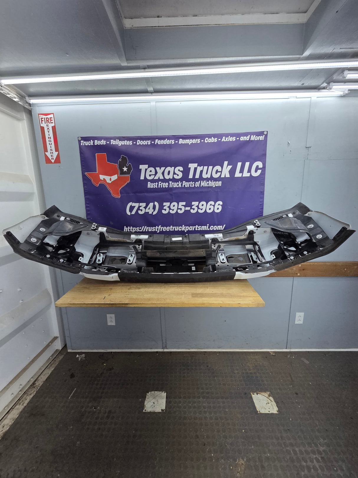 2023-2025 Ford Super Duty F250 F350 Front Bumper - White