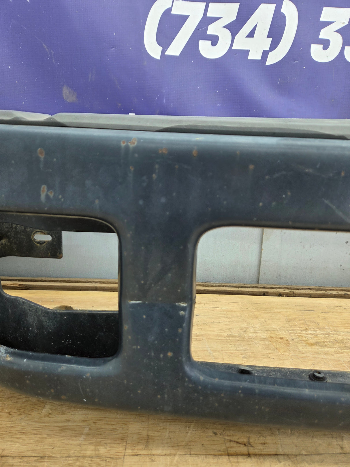 2008-2010 Ford Super Duty Front Bumper F250 F350 - Black