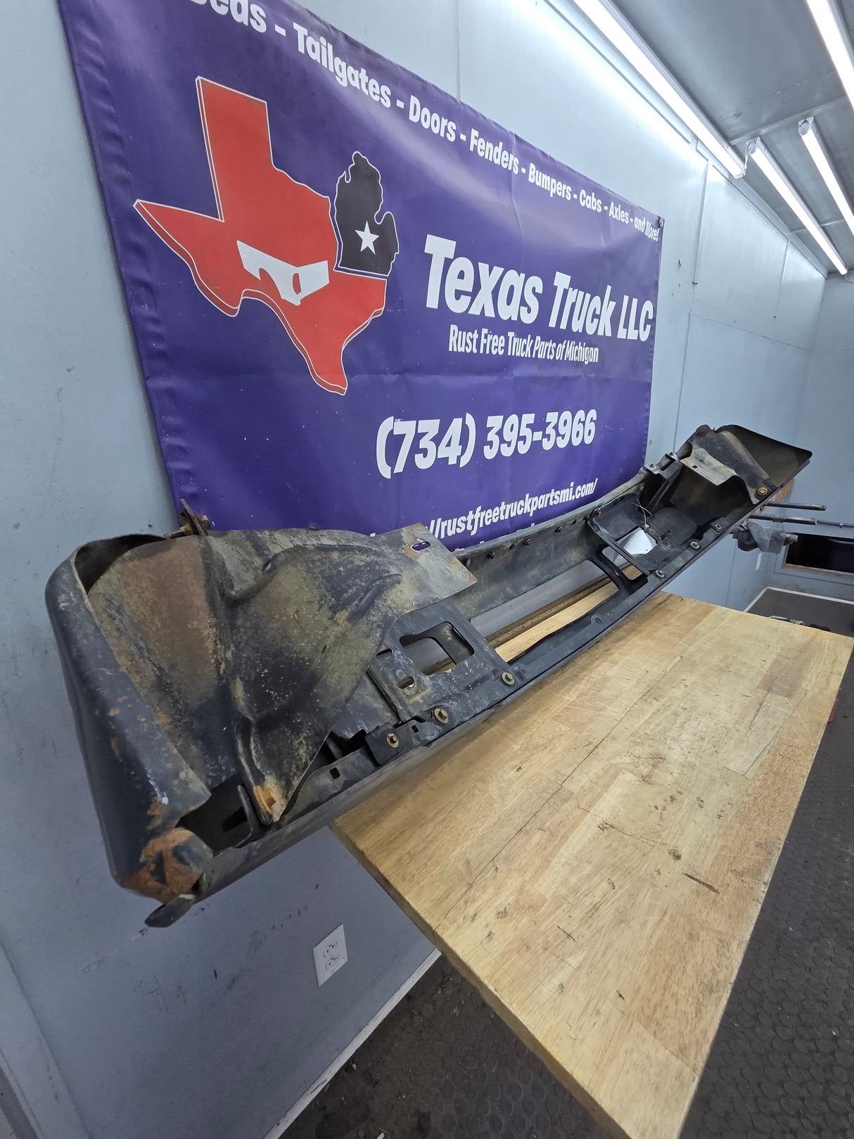 2008-2010 Ford Super Duty Front Bumper F250 F350 - Black