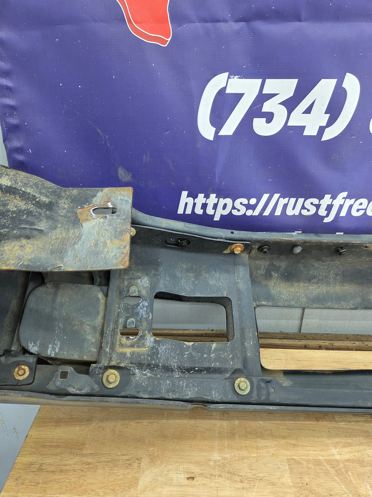 2008-2010 Ford Super Duty Front Bumper F250 F350 - Black