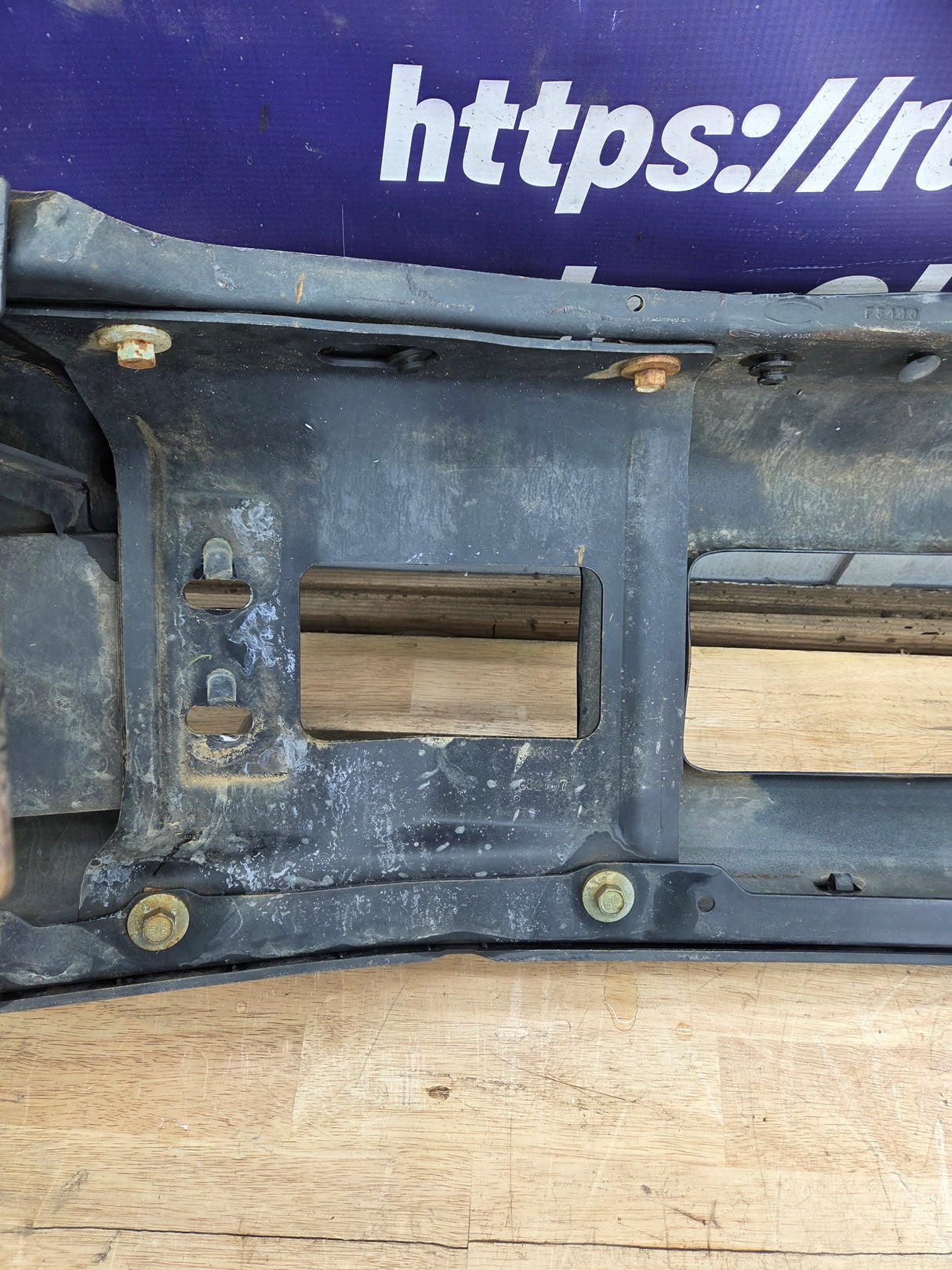 2008-2010 Ford Super Duty Front Bumper F250 F350 - Black