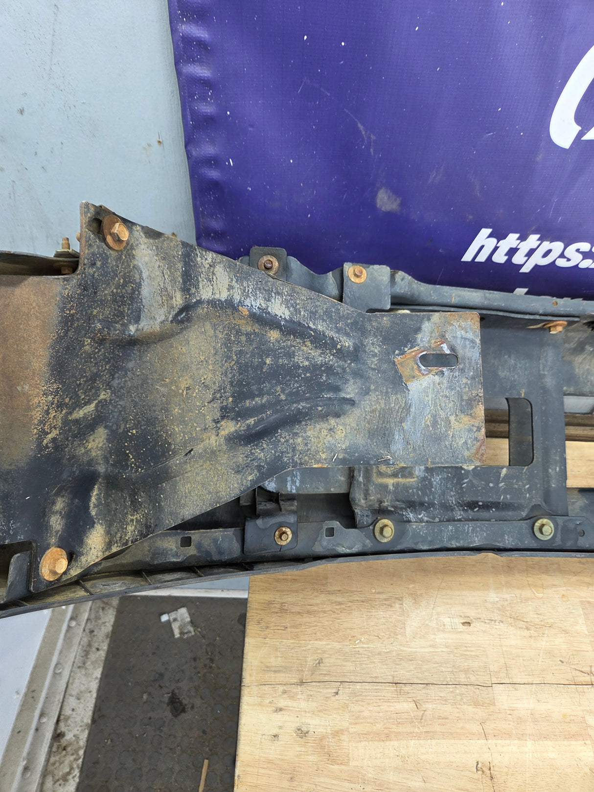 2008-2010 Ford Super Duty Front Bumper F250 F350 - Black