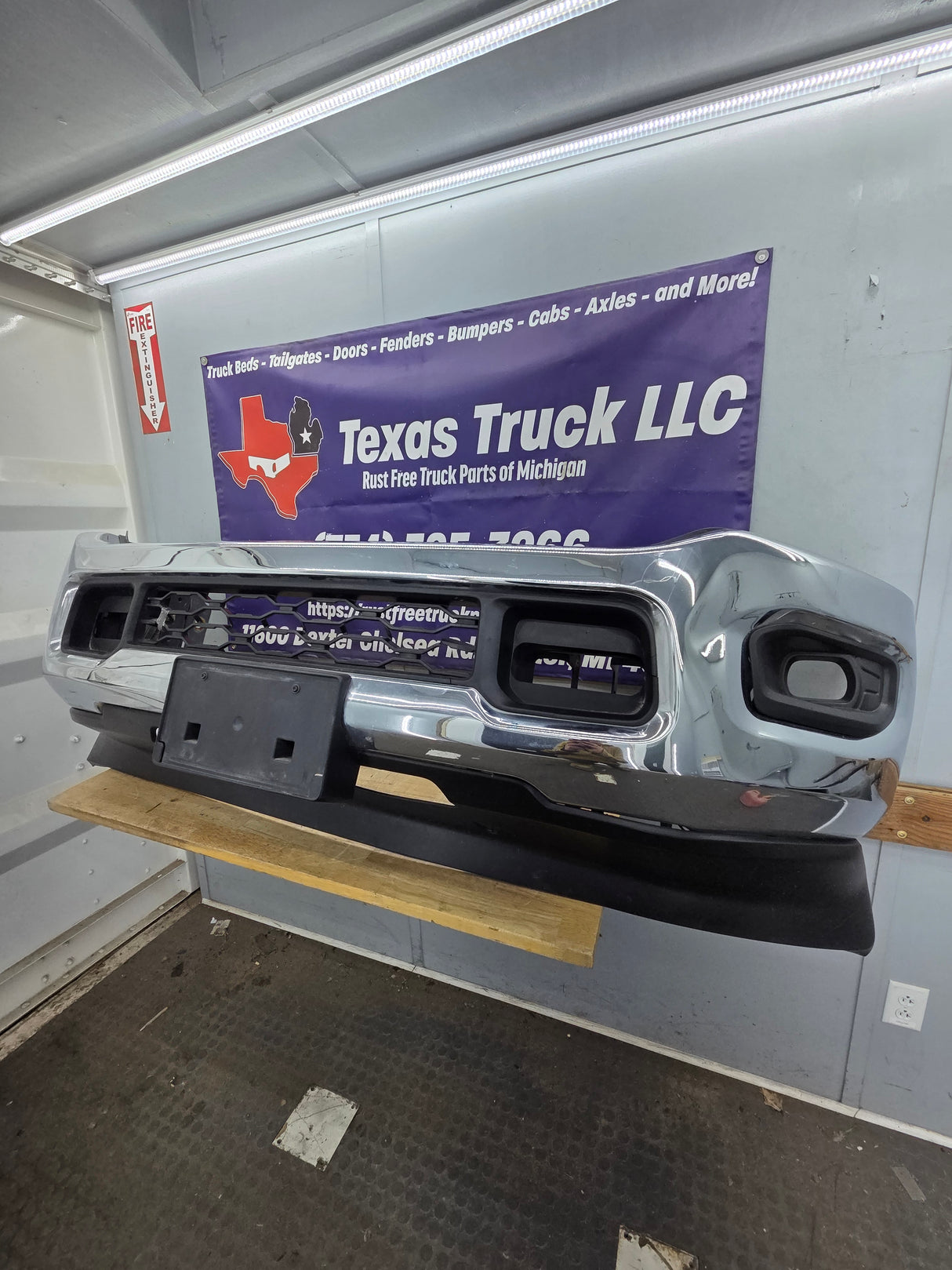 2019-2024 Dodge Ram 2500 3500 5th Gen Front Bumper - Chrome