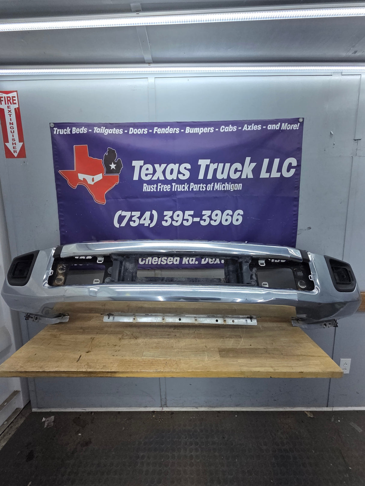 2020-2022 Ford Super Duty F250 F350 Front Bumper - Chrome