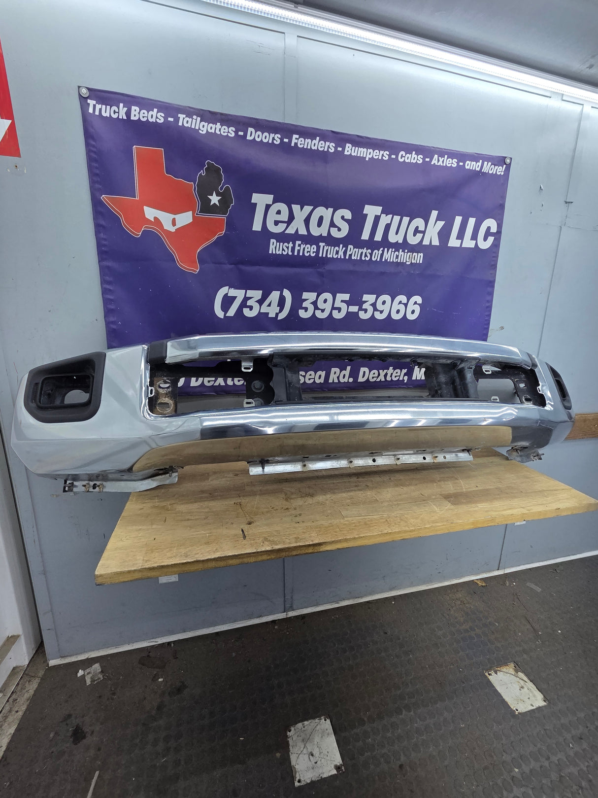 2020-2022 Ford Super Duty F250 F350 Front Bumper - Chrome