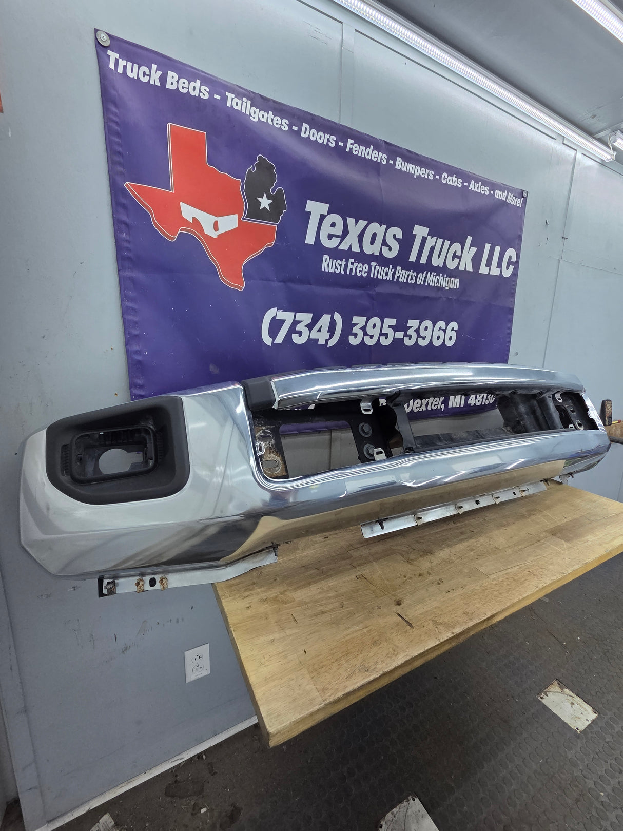 2020-2022 Ford Super Duty F250 F350 Front Bumper - Chrome