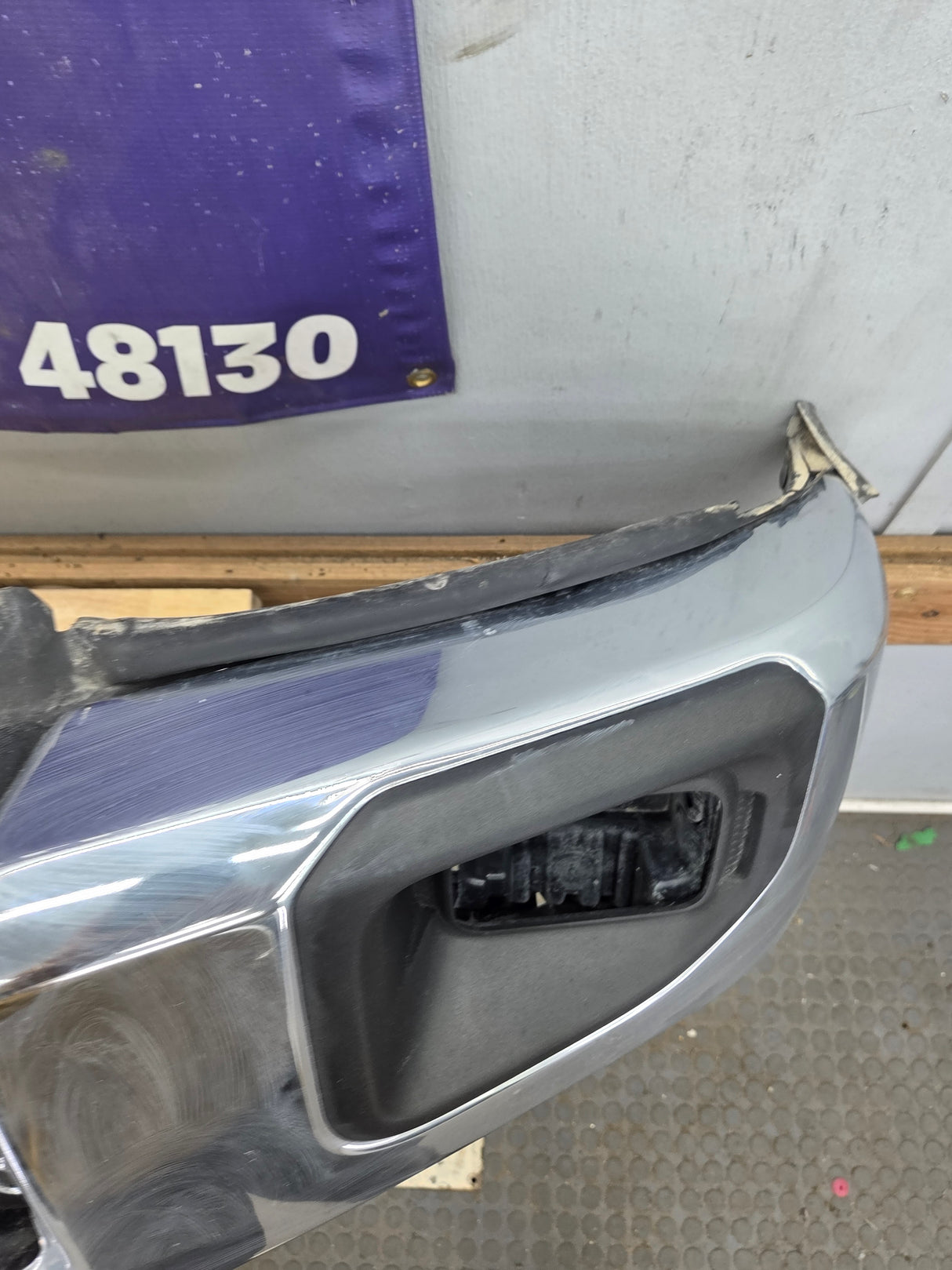 2020-2022 Ford Super Duty F250 F350 Front Bumper - Chrome