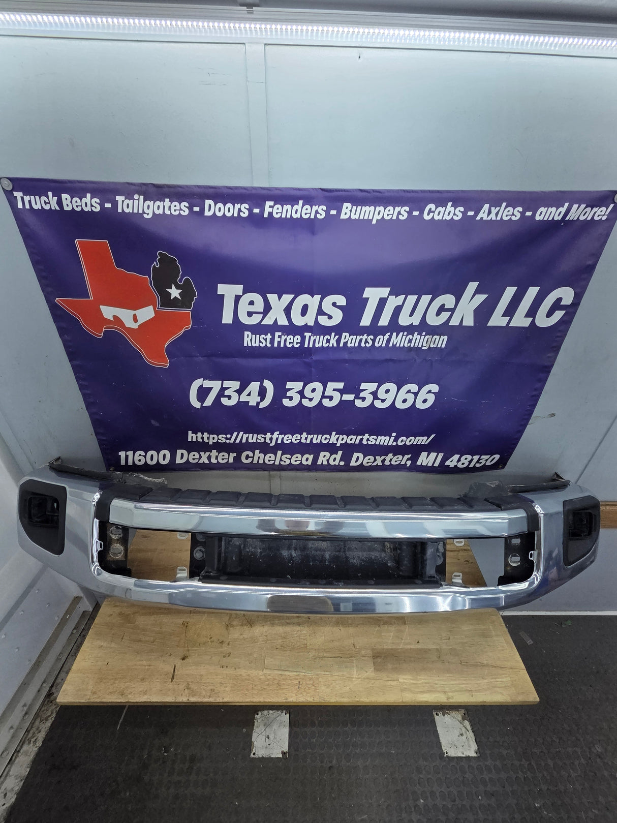 2020-2022 Ford Super Duty F250 F350 Front Bumper - Chrome