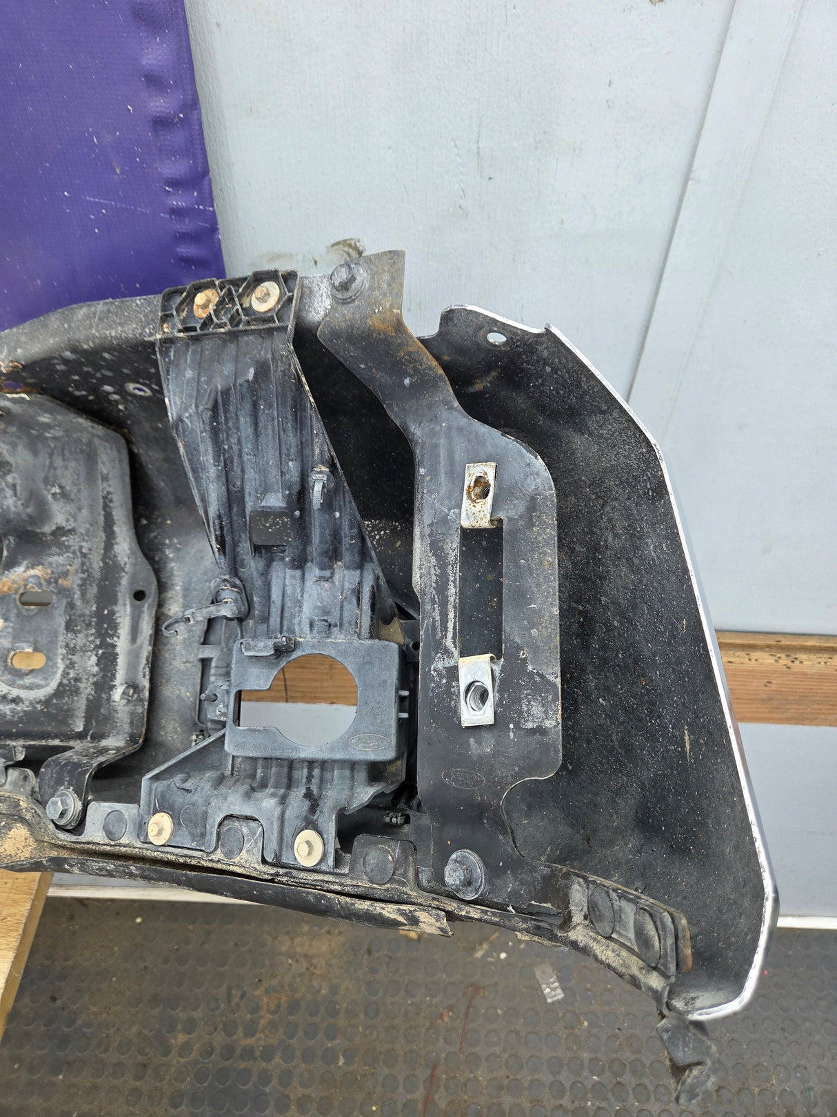 2020-2022 Ford Super Duty F250 F350 Front Bumper - Chrome