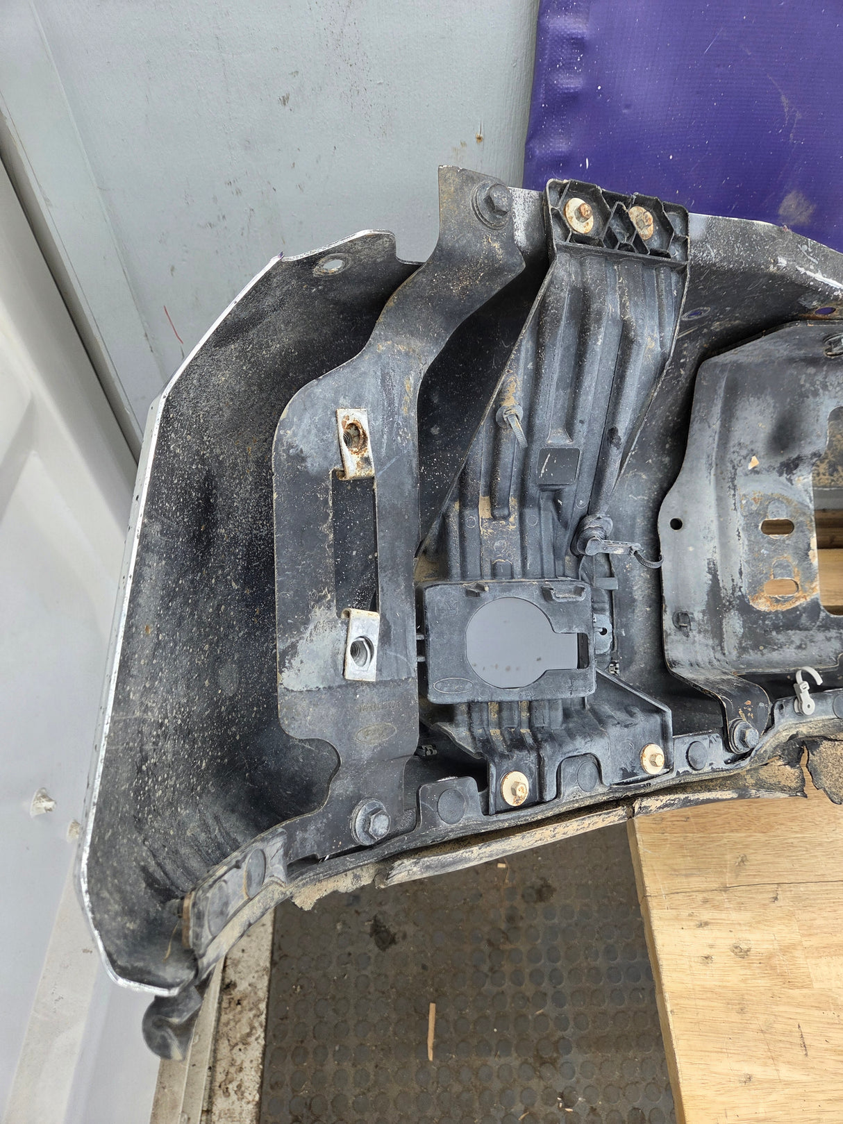 2020-2022 Ford Super Duty F250 F350 Front Bumper - Chrome