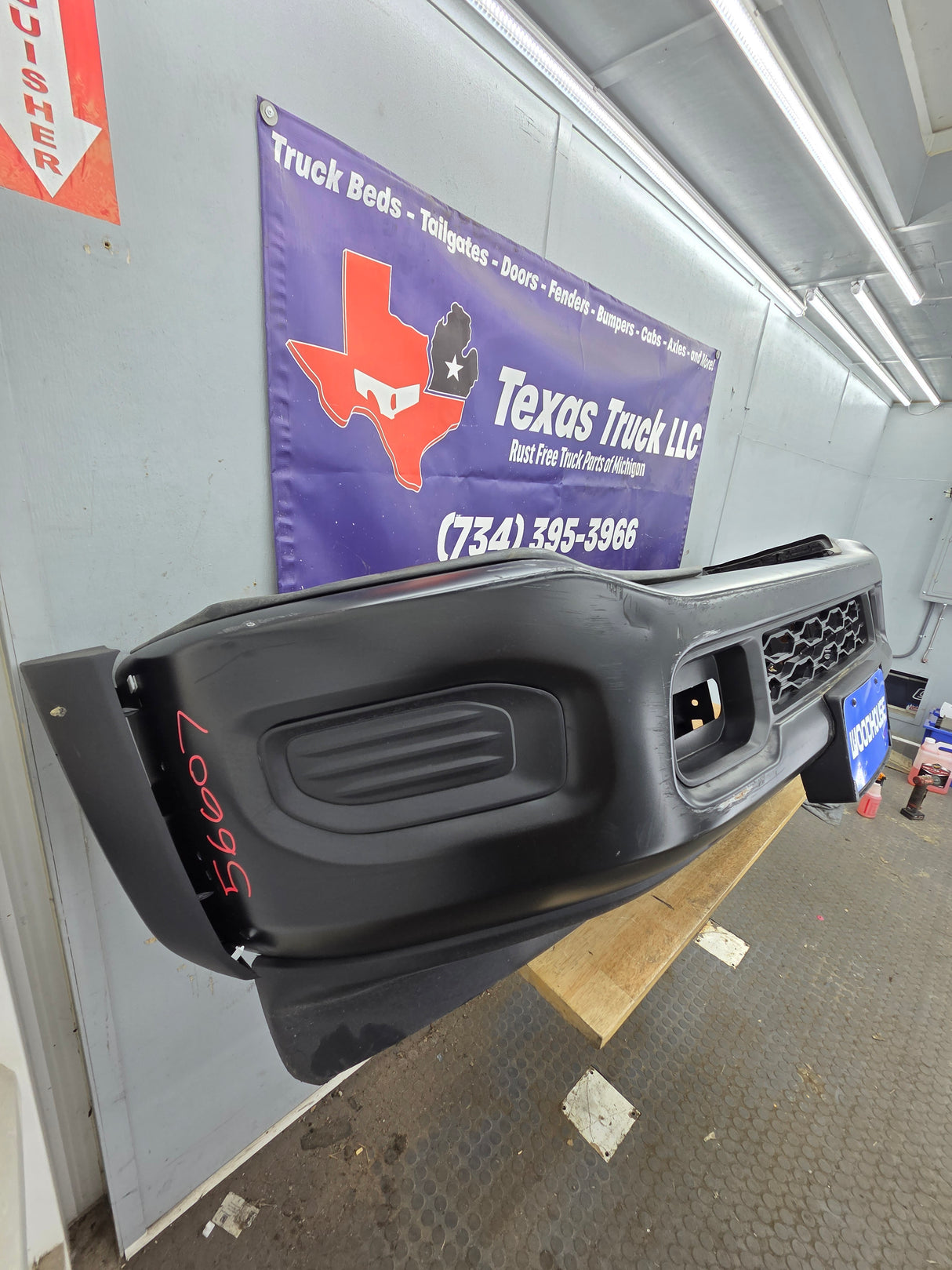 2019-2024 Dodge Ram 4500 5500 5th Gen Front Bumper - Black