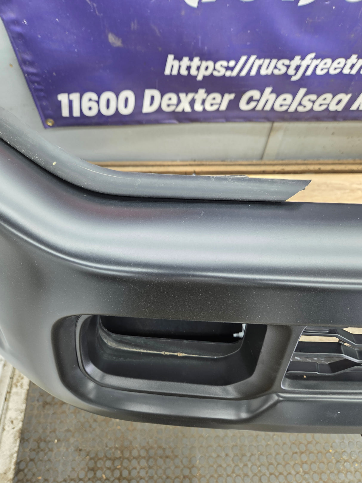 2019-2024 Dodge Ram 4500 5500 5th Gen Front Bumper - Black