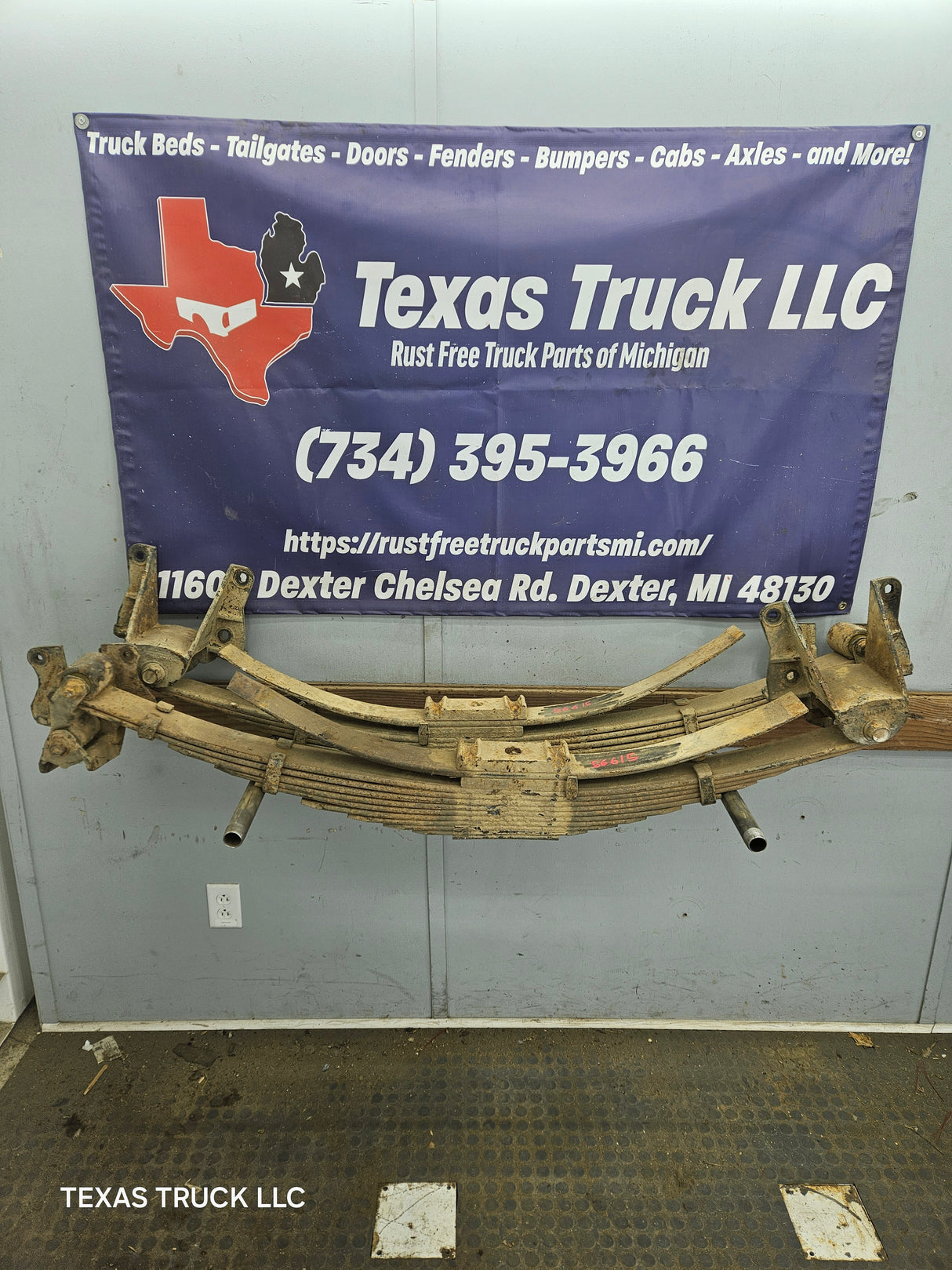 2005-2016 Ford F450 F550 Cab & Chassis Super Duty Rear Leaf Springs - Pair