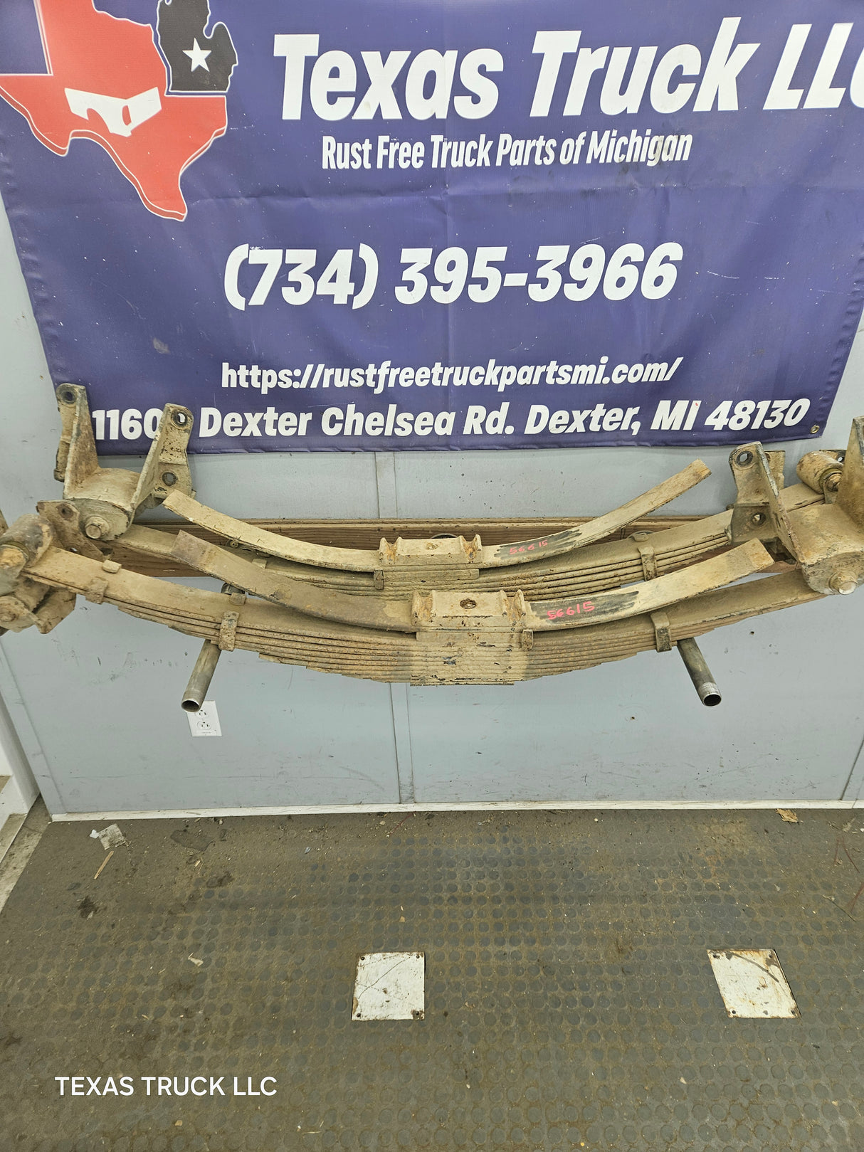 2005-2016 Ford F450 F550 Cab & Chassis Super Duty Rear Leaf Springs - Pair