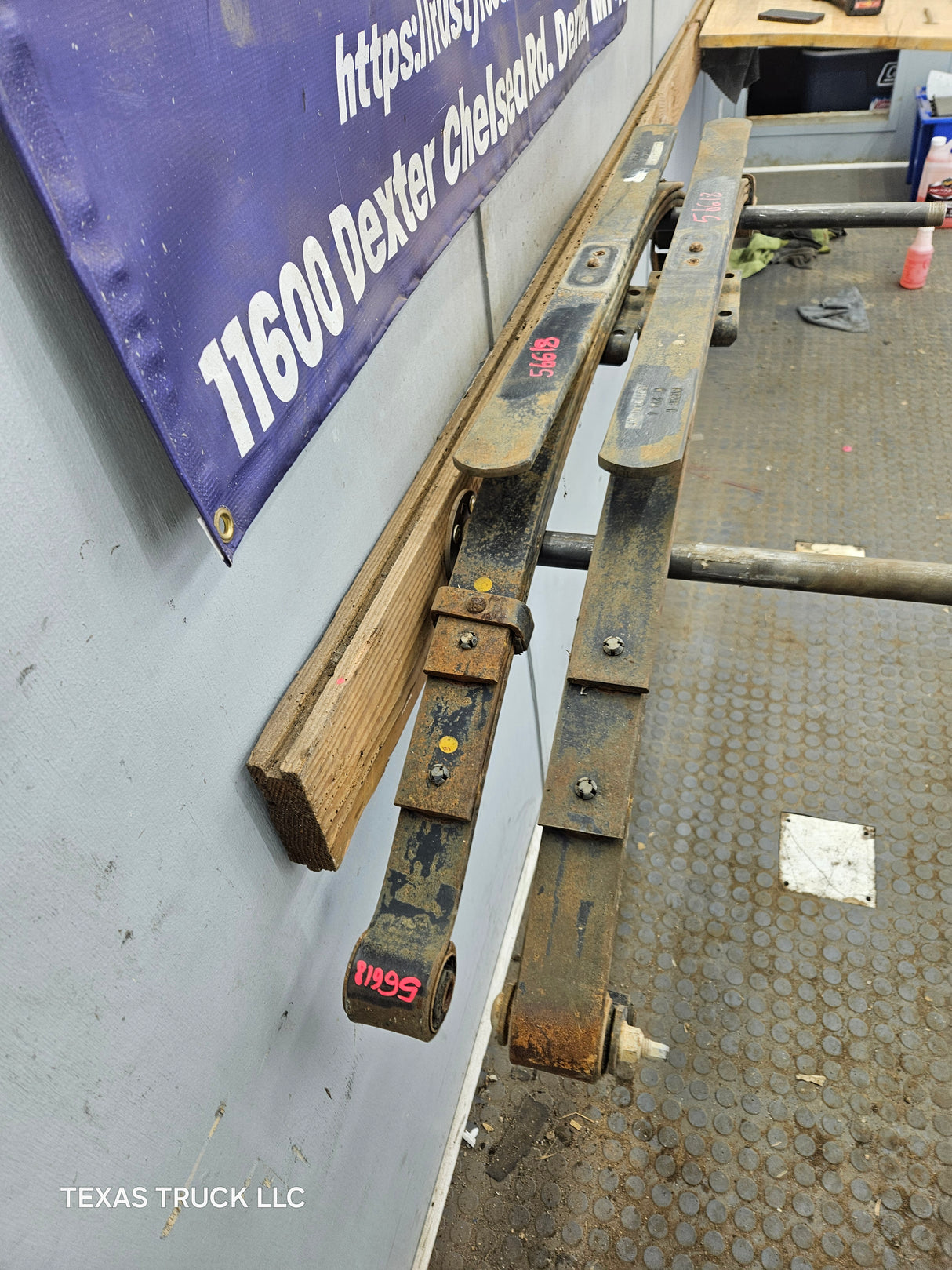 2002-2008 Dodge Ram 1500 Rear Leaf Springs 52113141 AF - Pair