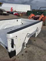 2017-2022 Ford Super Duty F350 F450 F550 8' Dually Bed - Pearl White