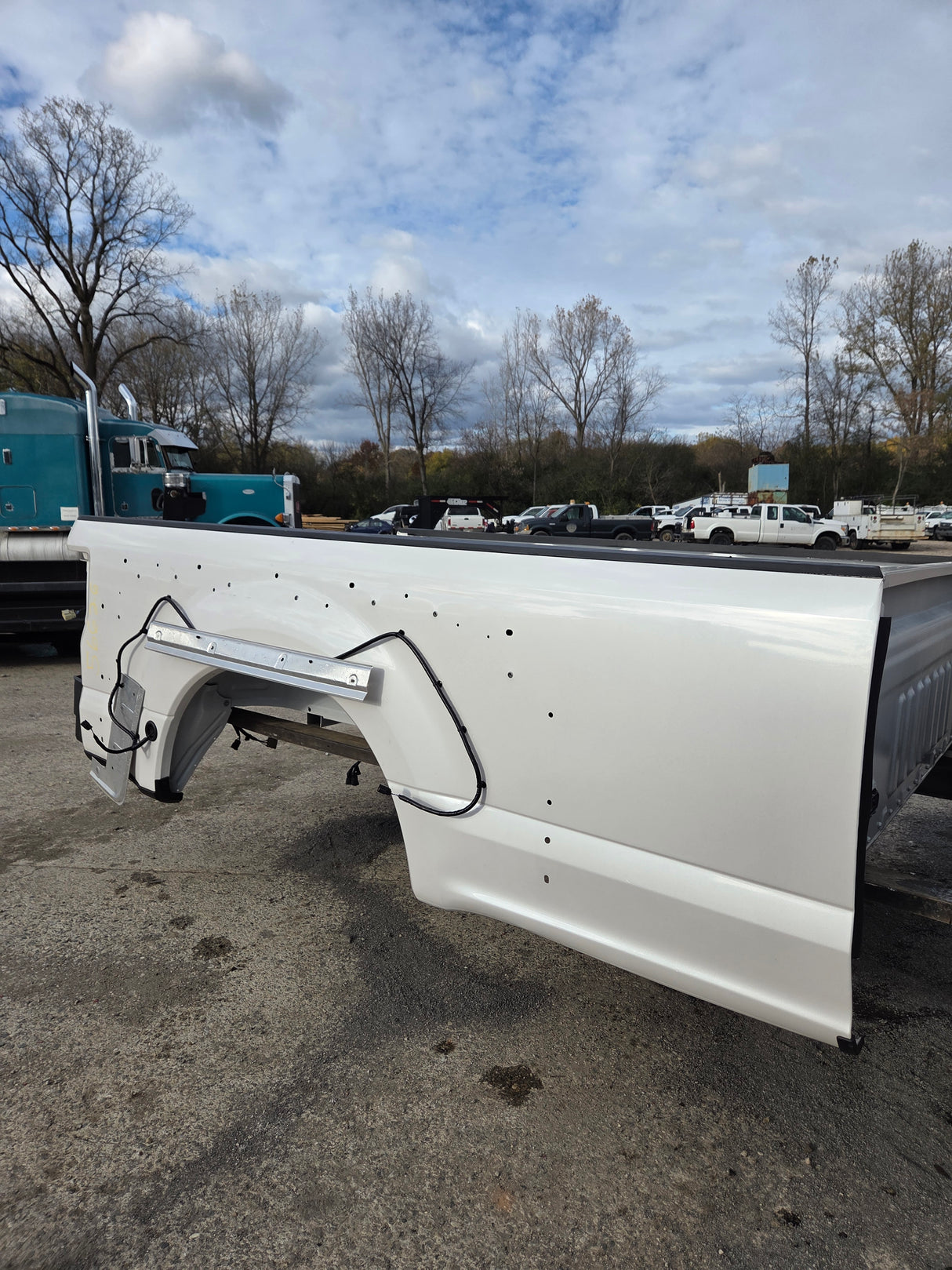 2017-2022 Ford Super Duty F350 F450 F550 8' Dually Bed - Pearl White