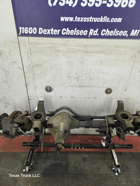 1995-1997 Dodge Ram 3500 Dually 4wd Front Axle Assembly 4.10 Gear Ratio