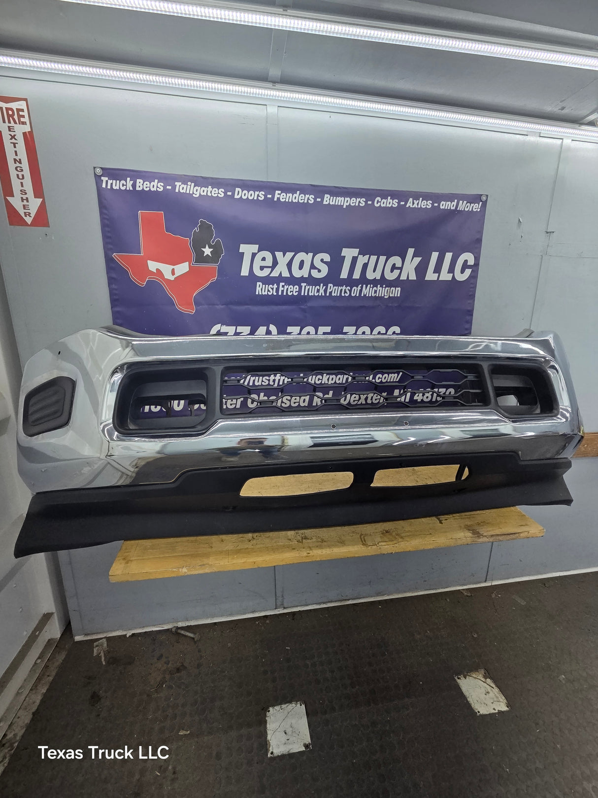 2019-2024 Dodge Ram 2500 3500 5th Gen Front Bumper - Chrome