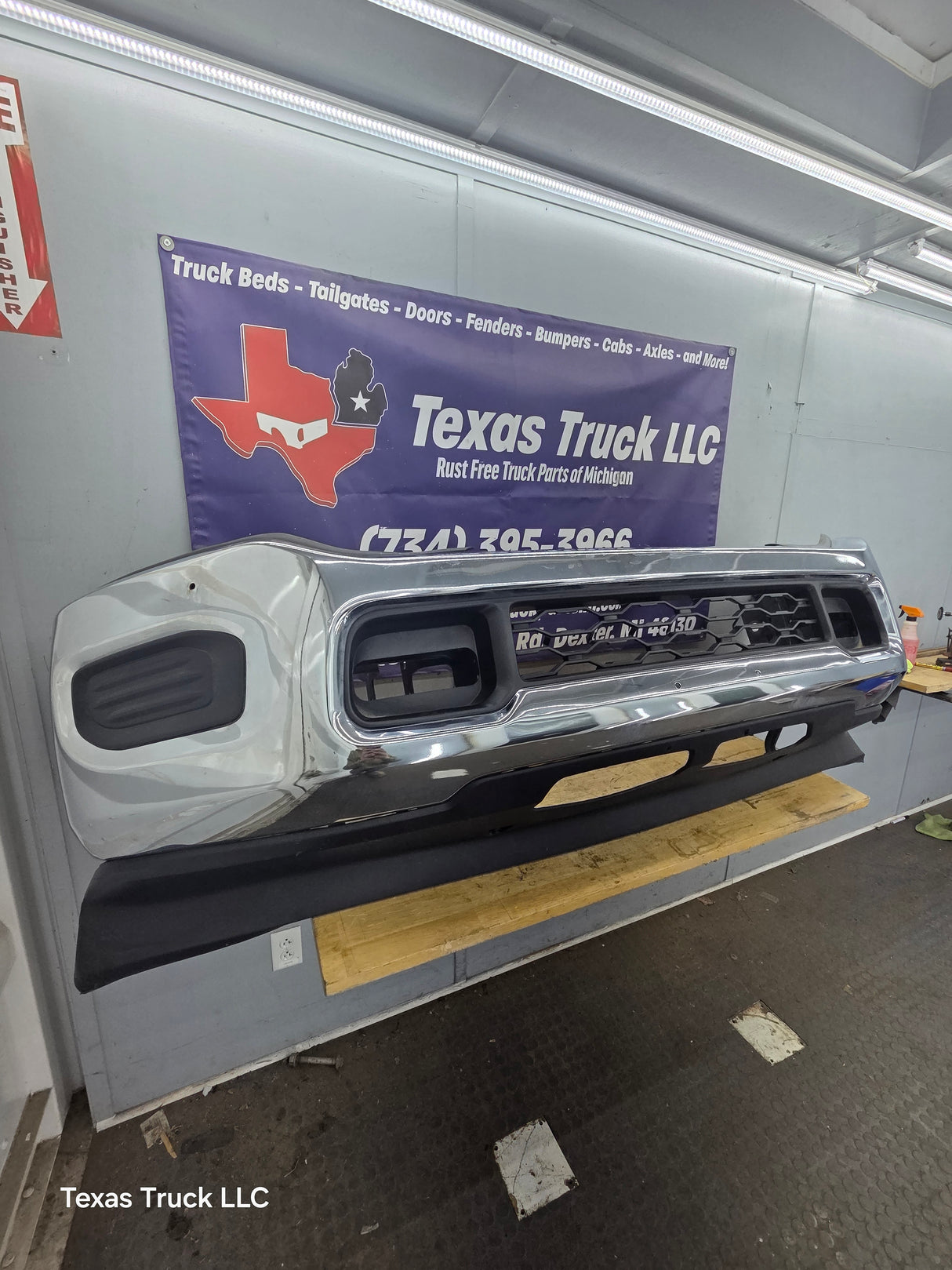 2019-2024 Dodge Ram 2500 3500 5th Gen Front Bumper - Chrome