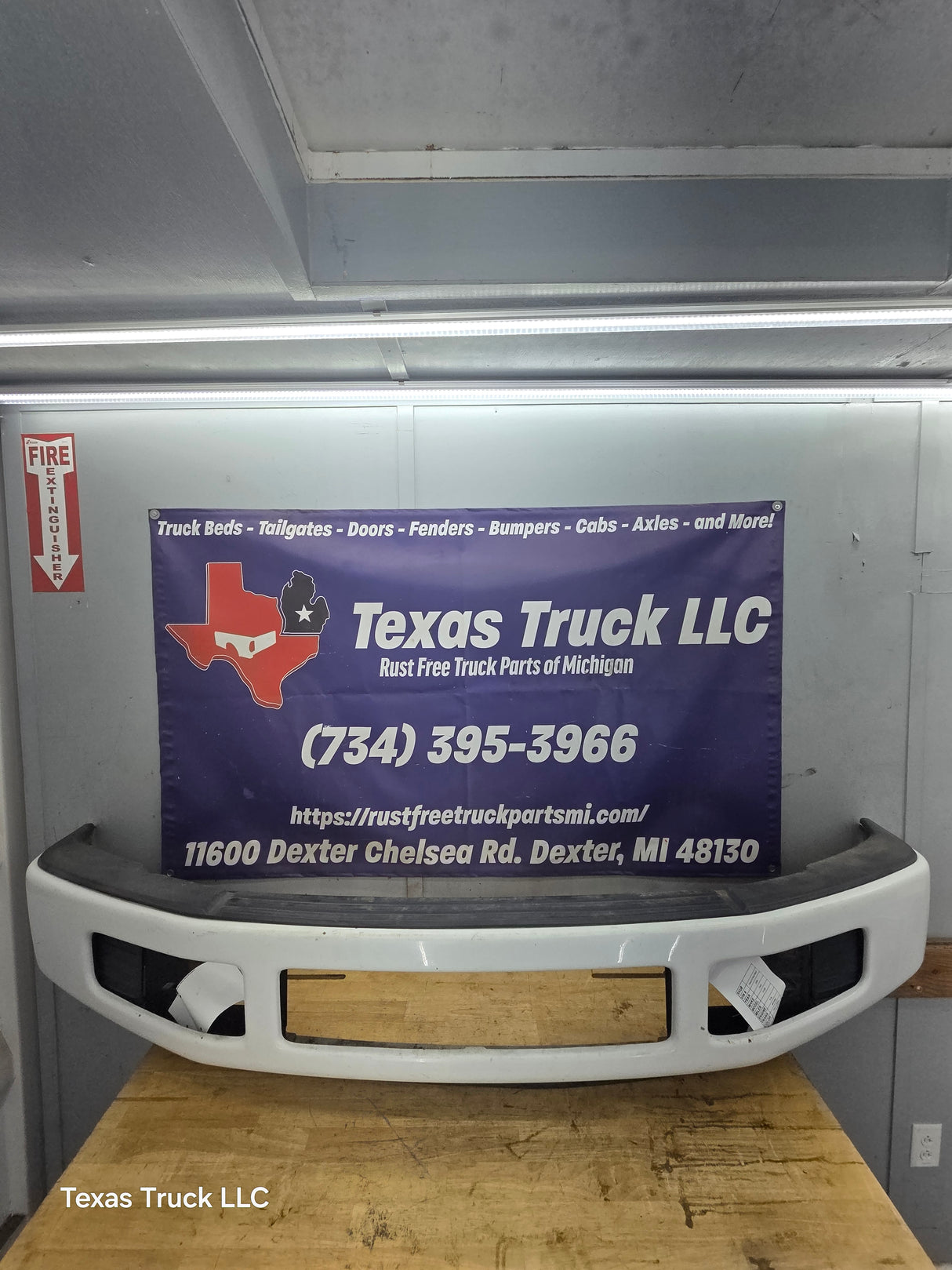 2008-2010 Ford Super Duty Front Bumper F250 F350 - Oxford White