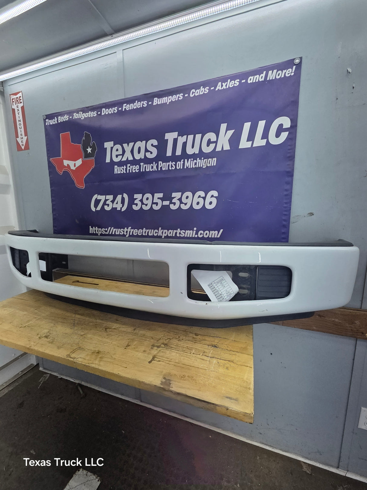 2008-2010 Ford Super Duty Front Bumper F250 F350 - Oxford White