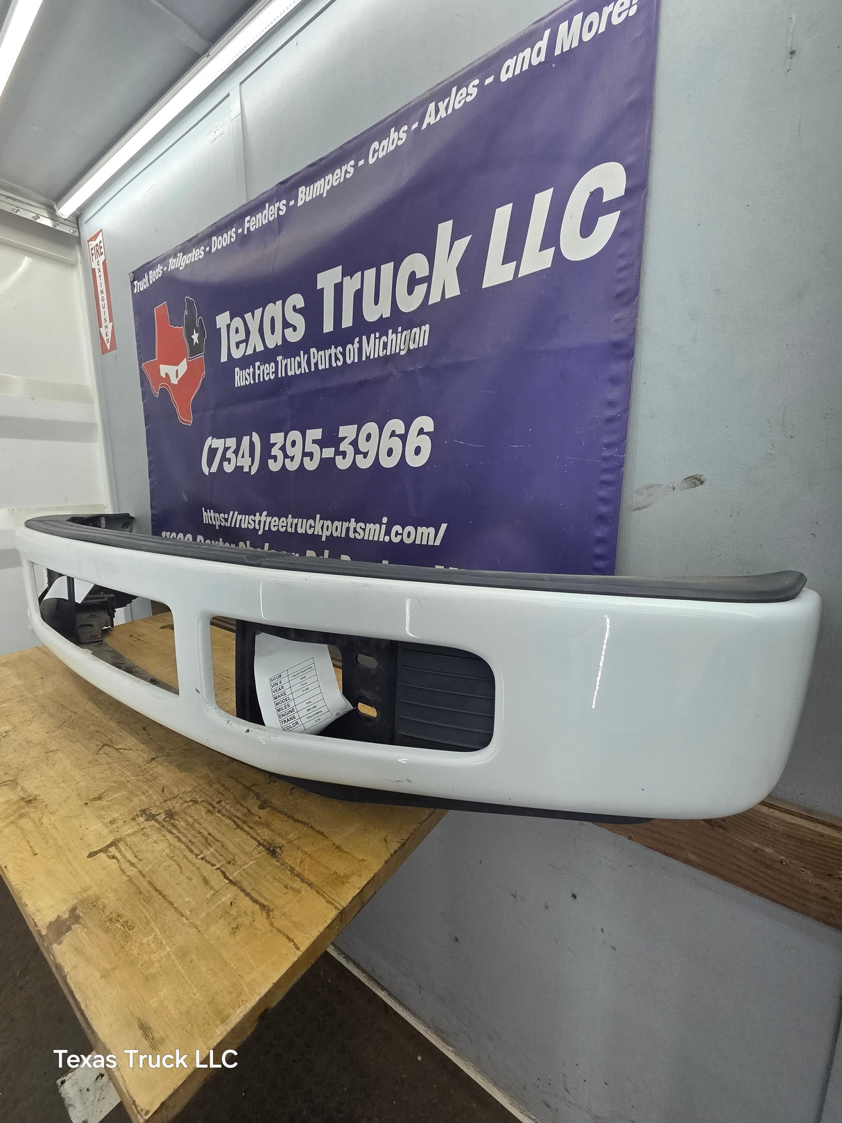 2008-2010 Ford Super Duty Front Bumper F250 F350 - Oxford White