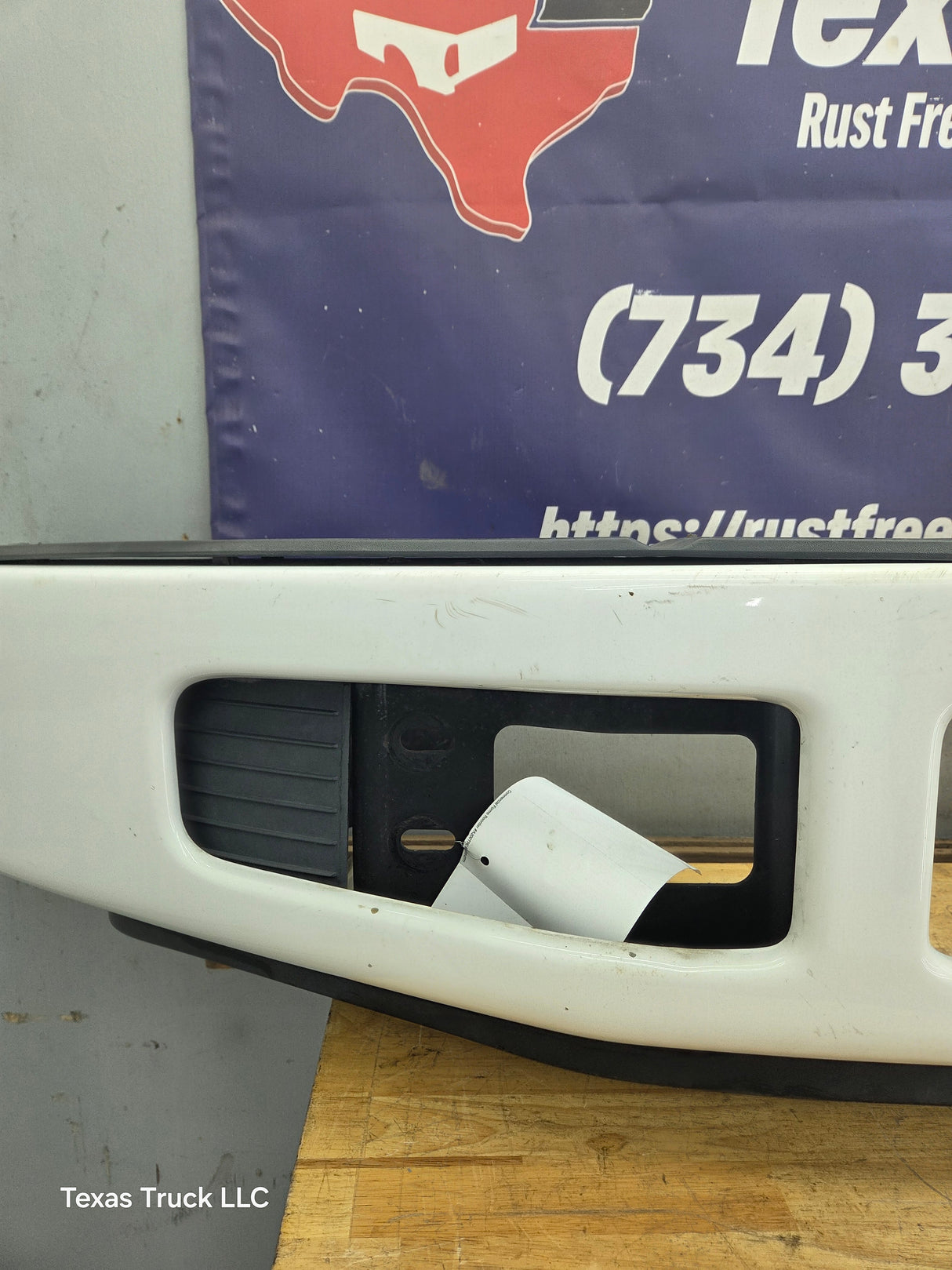 2008-2010 Ford Super Duty Front Bumper F250 F350 - Oxford White