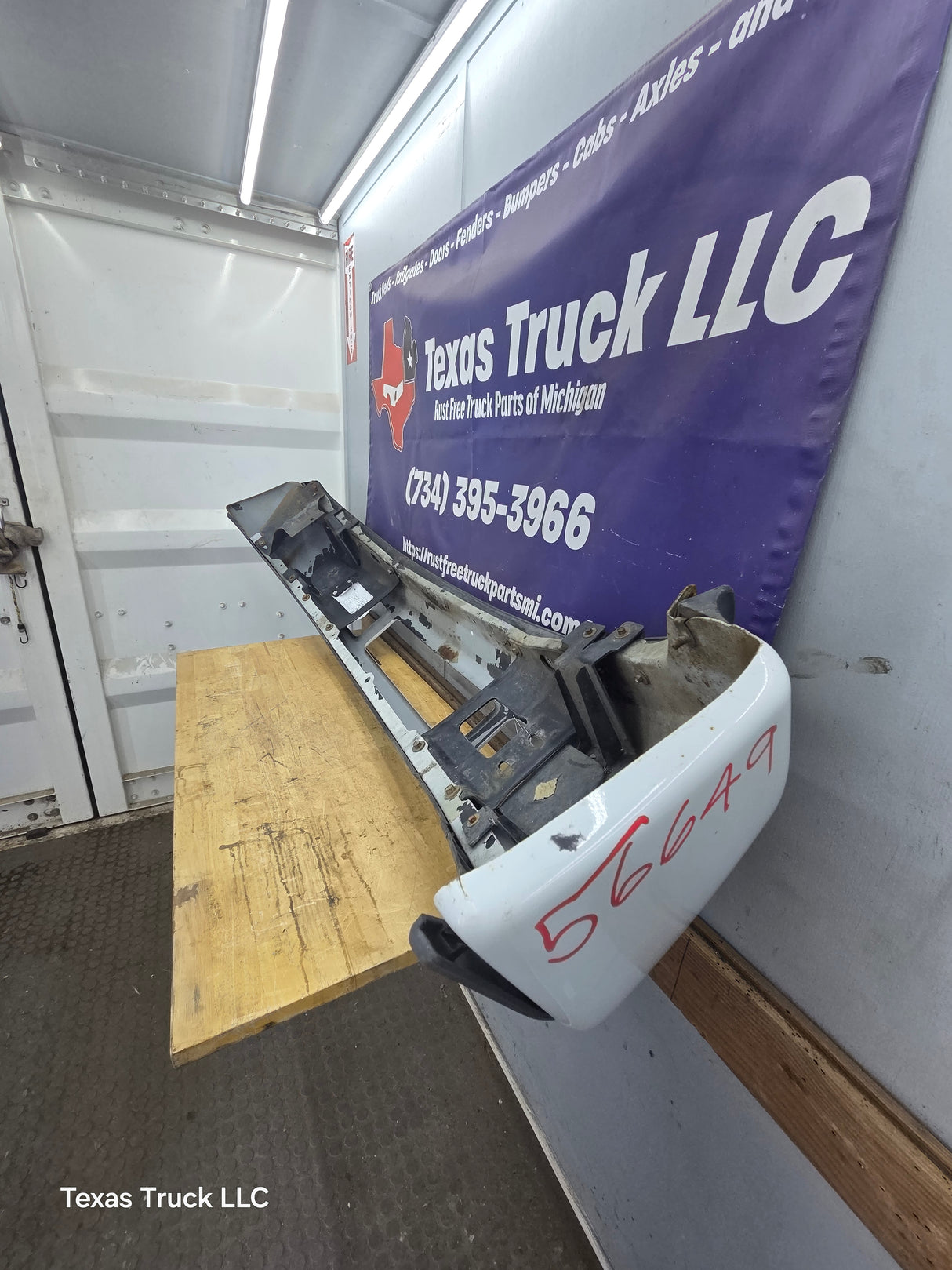 2008-2010 Ford Super Duty Front Bumper F250 F350 - Oxford White