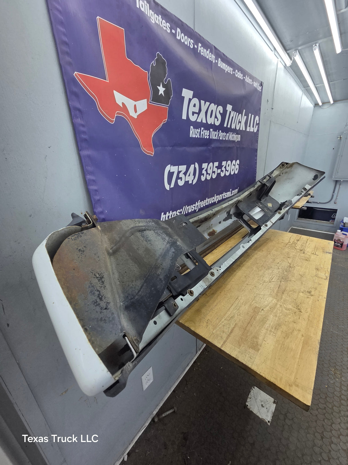 2008-2010 Ford Super Duty Front Bumper F250 F350 - Oxford White