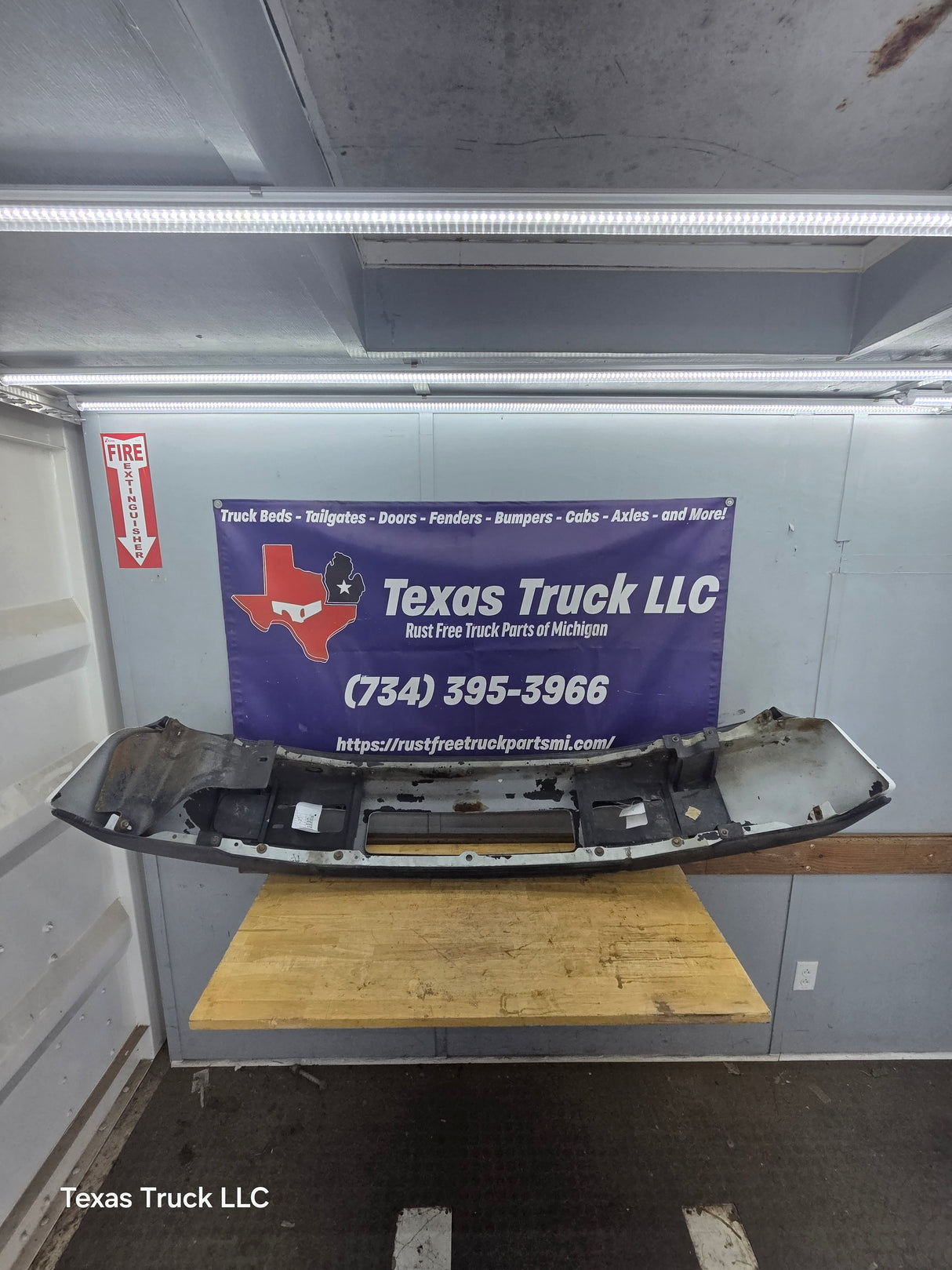 2008-2010 Ford Super Duty Front Bumper F250 F350 - Oxford White