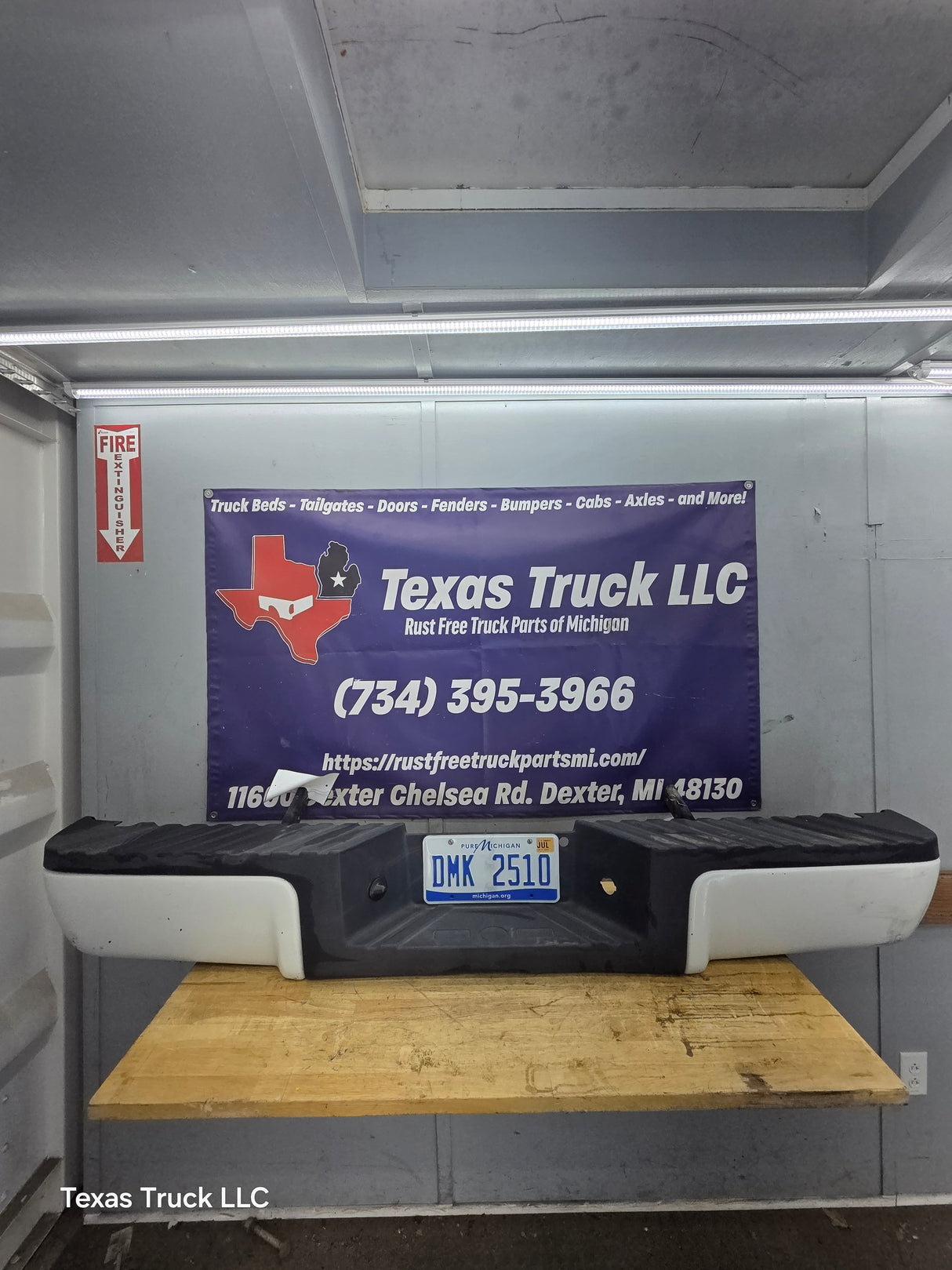 2008-2016 Ford Super Duty F250 F350 F450 F550 Rear Bumper - Oxford White