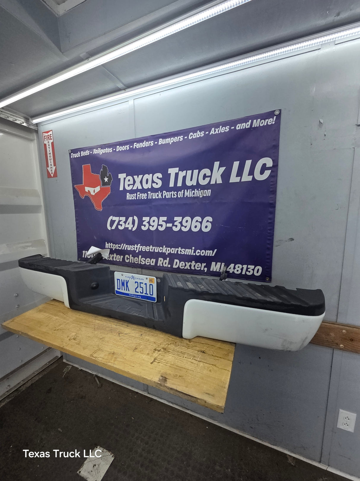 2008-2016 Ford Super Duty F250 F350 F450 F550 Rear Bumper - Oxford White