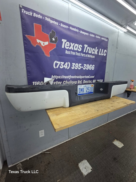 2008-2016 Ford Super Duty F250 F350 F450 F550 Rear Bumper - Oxford White