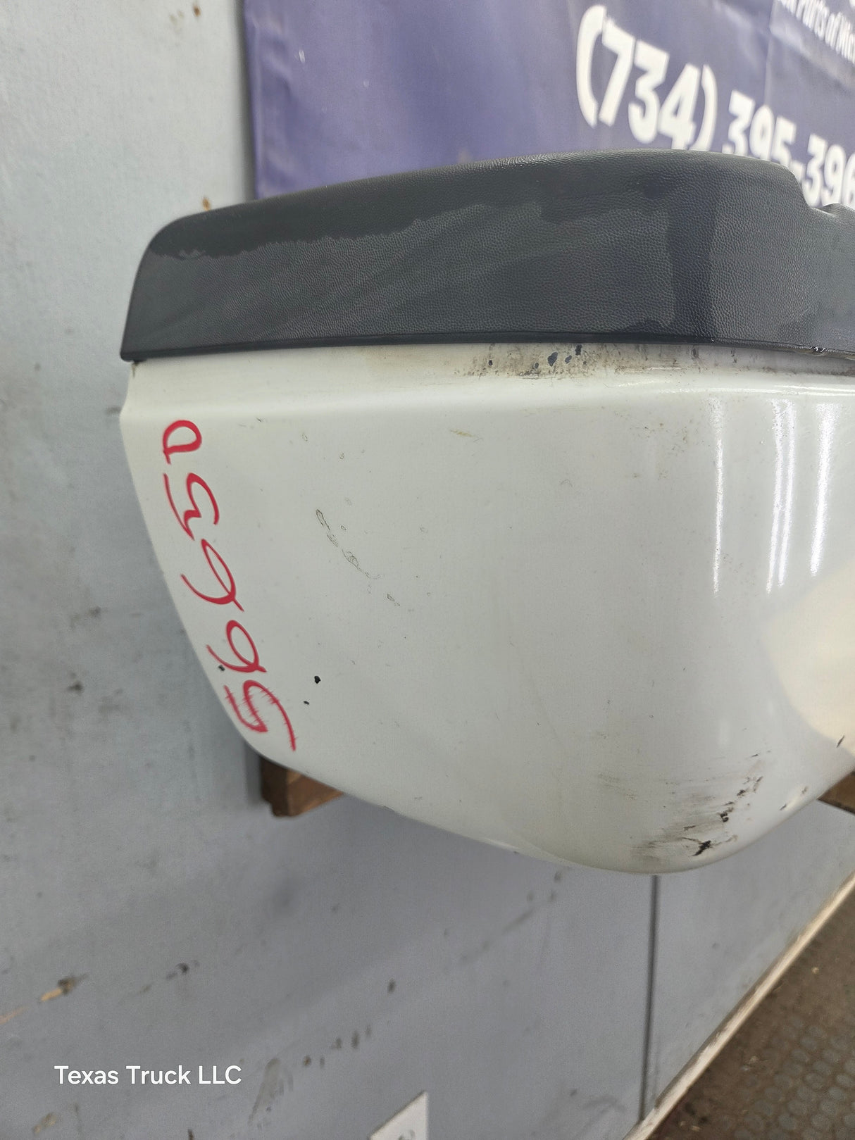 2008-2016 Ford Super Duty F250 F350 F450 F550 Rear Bumper - Oxford White