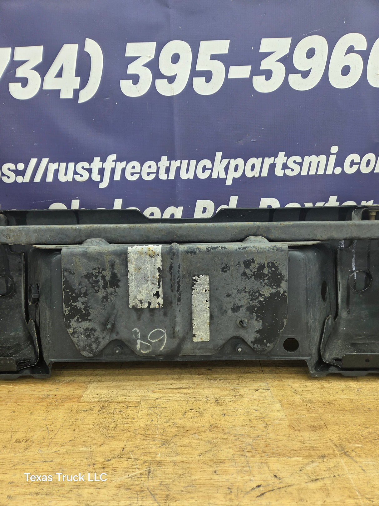 2008-2016 Ford Super Duty F250 F350 F450 F550 Rear Bumper - Oxford White